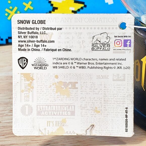 Wizarding World Harry Potter w/ Familiar White Owl Hedwig Water Globe Snow Globe - Picture 12 of 12